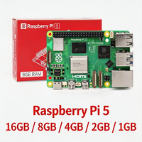 Kit de développement de carte mère Raspberry Pi 5 avec MicroPython OS USB 3.0 pour la programmation IA et Python, idéal pour la robotique, l'IoT et l'éducation