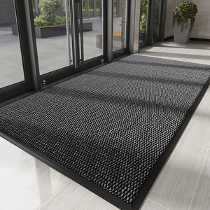 Tapis d'entrée en caoutchouc à motif ananas, rectangulaire, antidérapant, pour extérieur, pour boutique, hôtel, tapis de bienvenue - Product Image 1
