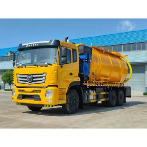 Camión de Limpieza de Alcantarillado de 23000L con Succión y Dragado Combinados, Precio de Fábrica, 6x4, Alta Presión, Camión Cisterna de Vacío para Alcantarillado - Product Image 4