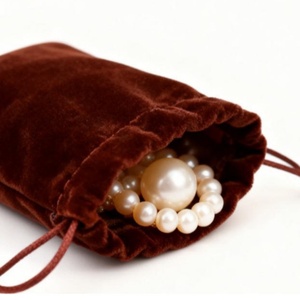 High-End Velvet Jewelry Pouch & Storage <b>Bag</b> Eco-Friendly 12*14cm for Jewelry <b>Accessories</b> and Gift Packaging - Product Image 2