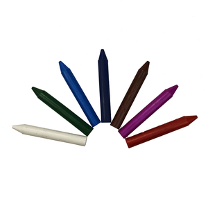 맞춤형 100% 순수 밀랍 크레용 6/12 생생한 색상 천연 크레용 친환경 허니스틱 크레용 세트 유아용 - Product Image 4