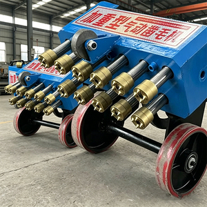 Machine de dégrossissage pneumatique à 11 têtes pour béton, machine de dégrossissage de chaussées en béton - Product Image 1