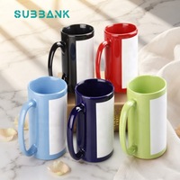 Catégorie de produit Subbank Tasse en céramique imprimée par transfert de chaleur de sublimation polychrome