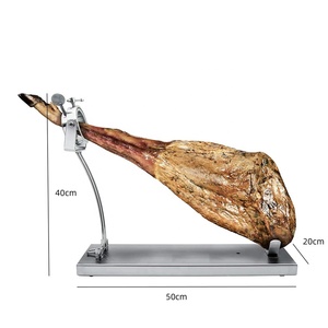 <span class=keywords><strong>Support</strong></span> à <span class=keywords><strong>jambon</strong></span> pliable en acier inoxydable de qualité supérieure 2026 pour jambons espagnols et prosciutto italiens - Product Image 2