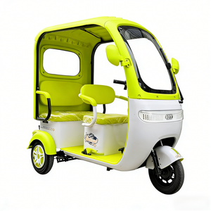 รถสามล้ออเนกประสงค์แบบมีหลังคา บรรทุกของได้ ใช้ได้สองแบบ รถยนต์ไฟฟ้า สำหรับเด็กและผู้สูงอายุ ขายตรงจากโรงงาน - Product Image 3