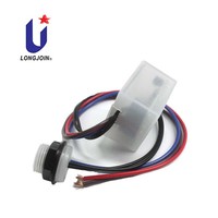 Interrupteur de contrôle automatique crépuscule à aube type électronique capteur Photo basse tension 12V 24V DC