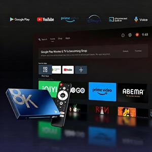 Boîtier <span class=keywords><strong>TV</strong></span> <span class=keywords><strong>IPTV</strong></span> pour hôtel, boîtier décodeur intelligent 8K, lecteur multimédia OTT pour système de télévision de chambre d'hôtel - Product Image 4