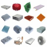 Dissipateur thermique en aluminium extrudé sur mesure pour ordinateur portable (CPU/GPU/VGA/RAM/VRAM/VRM/IC/MOSFET/Transistor) usiné CNC en acier inoxydable
