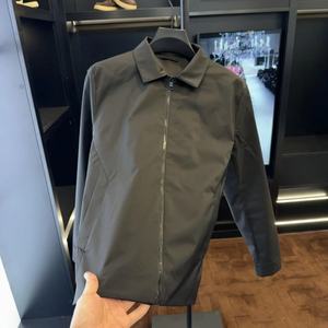 Veste de direction nouvelle collection automne 2025 avec col rabattable, veste de luxe légère, décontractée et polyvalente pour homme, tendance, axée sur le business - Product Image 2
