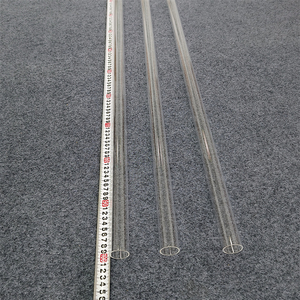 औद्योगिक अनुप्रयोगों के लिए 1150C तक उच्च तापमान प्रतिरोध के साथ उच्च प्रकाश संचरण स्पष्ट क्वार्ट्ज ग्लास ट्यूब - Product Image 4