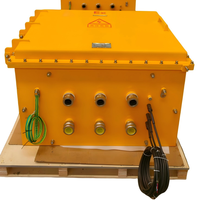 Boîte de jonction industrielle haute tension en acier inoxydable 35 kV IP66, armoire électrique antidéflagrante pour postes de transformation d'énergie (huile et gaz)