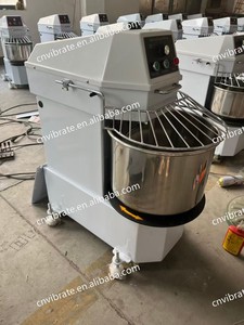 Amasadora Espiral Grande de Acero Inoxidable Eléctrica Comercial VBJX <span class=keywords><strong>con</strong></span> Calentador para Panadería de Pizza y Pan - Product Image 2
