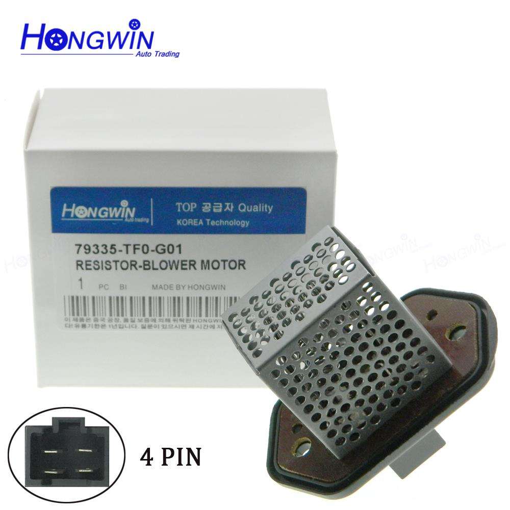 Genuine 79335-TF0-G01 Car Heater Blower Motor Resistor Fits Honda Fit  L4 2009-2012 OEM# 79335TF0G01