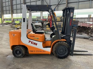 יד שנייה <span class=keywords><strong>tcm</strong></span> 3 טון קטן סולר מלגזה מקורי <span class=keywords><strong>tcm</strong></span> fd30 מעלית משאית חמה למכירה בשימוש מלגזה אוטומטית להרים 3 מ '4.5 מ' - Product Image 2