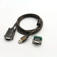 Cable Serial USB a RS232/RS422/485 con Chip FTDI FT232RL, Conector DB9 de 9 Pines, Plug and Play, 1.8m, para Windows/Mac
