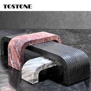 Tostone Modern Natual Marble Combined Lounge <strong>Chair</strong> Balanced Design for Luxury Hotel VIP Lounge and Villa <strong>Conservatory</strong> - Product Image 2