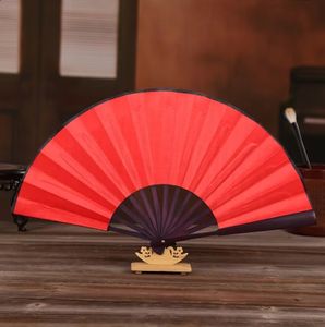 Éventails pliants traditionnels en tissu et bambou, personnalisables pour les festivals, thème musical du Nouvel An chinois, libellule - Product Image 5