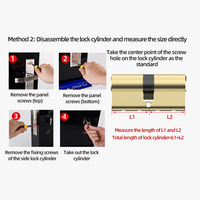 Cylindre de serrure sans clé personnalisé de haute qualité, prix raisonnable, emballage en laiton, pour porte en acier, directement de Jixin Cylinder Lock