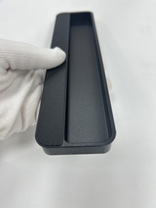 Poignées de porte coulissantes encastrées minimalistes en alliage d'aluminium personnalisées, poignées de placard dissimulées, montage encastré, salle de bain, <span class=keywords><strong>cuisine</strong></span> - Product Image 5