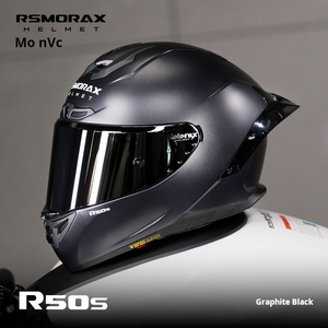 Casco Integrale Motorax R50S Koi Starry Sky Nero Grigio in ABS, Nuovo Approvato DOT, Caratteristiche Personalizzabili, Per Tutte le Stagioni, Uomo Donna - Product Image 1