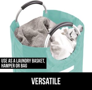 Logo personalizzato cesto portabiancheria grande sacchetto portaoggetti pieghevole <span class=keywords><strong>per</strong></span> vestiti sporchi fodera <span class=keywords><strong>per</strong></span> cesti durevoli - Product Image 3