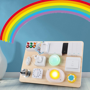 Accessoires de tableau de bord pour enfants, interrupteur multifonction, minuterie, prise d'entraînement, compétences de vie, personnalisés, offre spéciale, <span class=keywords><strong>Montessori</strong></span> - Product Image 4