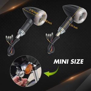 Clignotants universels à LED séquentiels pour motos, compatibles avec les systèmes de clignotement dynamique - Product Image 3