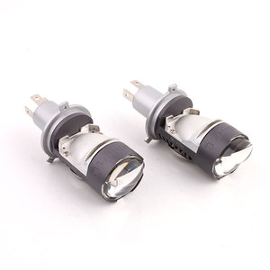 H4 Hi/Lo Beam LED Mini Projecteur Lentille Car Styling Phares Ampoules Autohamp 6000K110W 13000LM Led Projecteur Lentille - Product Image 5
