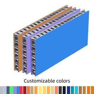 Fabrik Großhandels preis Aluminium Wabe Innenwand platte Edelstahl platten Bretter Decke Möbel platte Verkleidung - Product Image 5