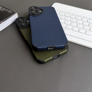 Custodia di lusso per lenti in pelle Litchi per <span class=keywords><strong>iPhone</strong></span> 16 15 14 13 12 11 Pro Max <span class=keywords><strong>XR</strong></span> X Max 8 7 Plus SE <span class=keywords><strong>Cover</strong></span> in TPU morbido opaco - Product Image 6