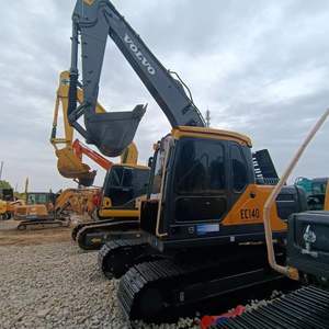 Excavatrice sur chenilles hydraulique Volvo EC140 d'occasion 14T, machine de terrassement en bon état, équipement de terrassement, vente chaude - Product Image 6