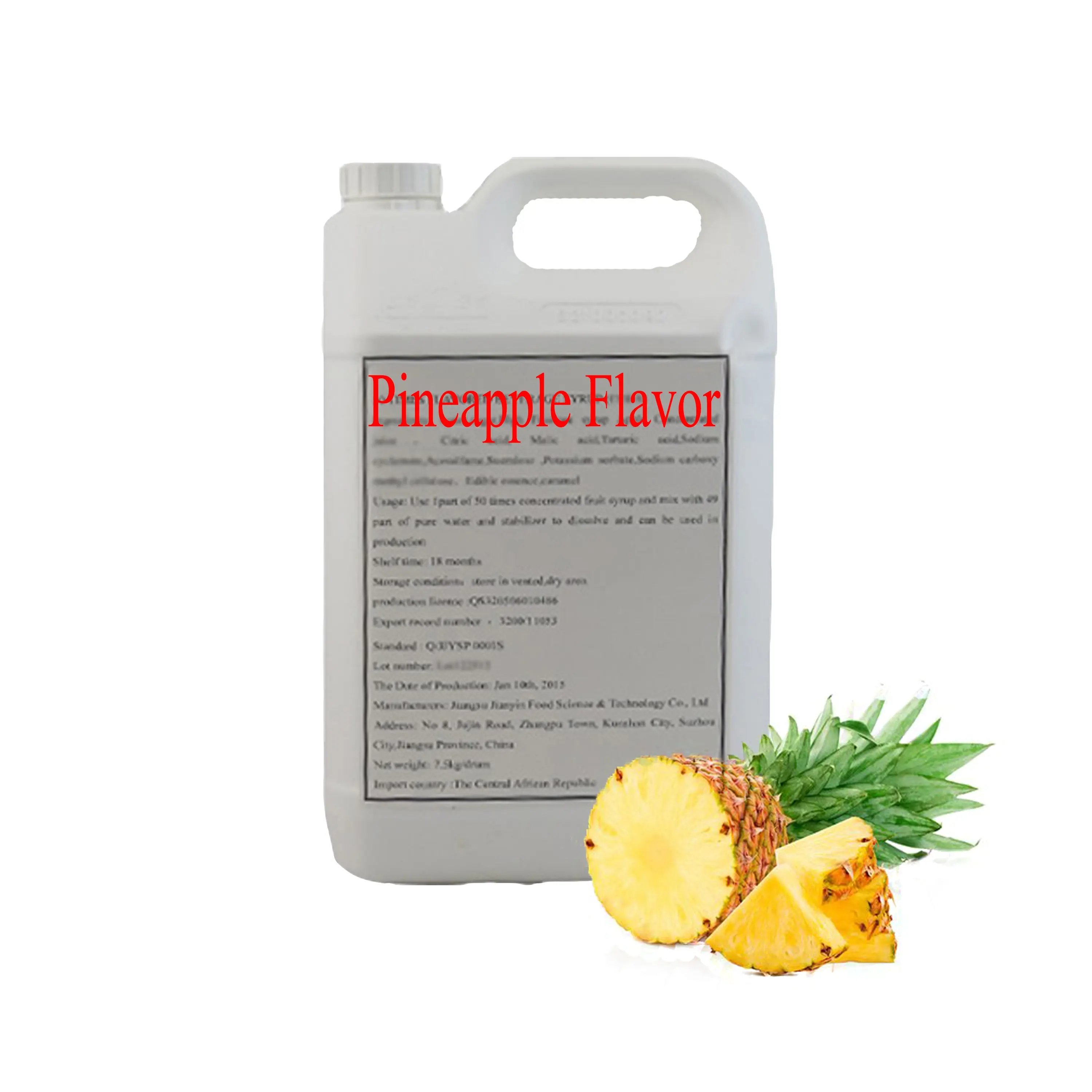 2023 hot selling CSD syrup carbonated drink syrup-pineapple drink,soda concentrate syrup, 100 Times Fruit Pineapple Syrup