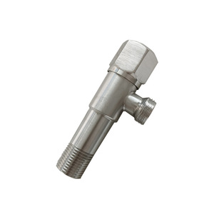 Extended Angle Valve 304 Stainless Steel Male Thread 4mm Inner Diameter For <b>Hot</b> <b>Cold</b> Water Use - Product Image 2