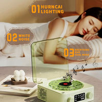 Haut-parleur Factory Direct Listening to the Sea KW03 avec lumière d'ambiance et batterie rechargeable, machine à bruit blanc pour le sommeil