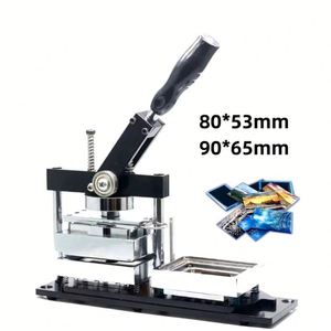 Kit de Máquina para Hacer Botones, Máquina para Hacer Insignias con Forma de Corazón y Redonda, Prensa Manual para Insignias, Insignias con Pin de Acero, Ideal para Creativos - Product Image 5