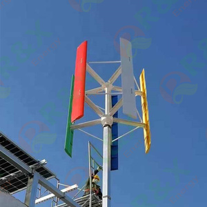 5KW 10KW 20kW 30Kw gió thẳng đứng tuabin Máy phát điện 48V <span class=keywords><strong>220V</strong></span> 380V hộ gia đình <span class=keywords><strong>Kit</strong></span> với Hybrid điều khiển để sử dụng nhà - Product Image 6