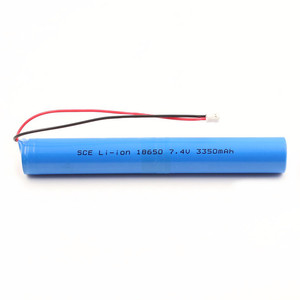 锂离子电池 18650 7.4V 3350mAh 2S1P 可充电电池组 INR18650 锂离子电池 带 JST PH 2针连接器 - Product Image 1