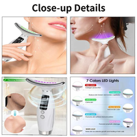 Masseur de beauté rechargeable pour le cou et le visage, anti-âge, raffermissant la peau, pour femmes, utilisation à domicile ou en spa