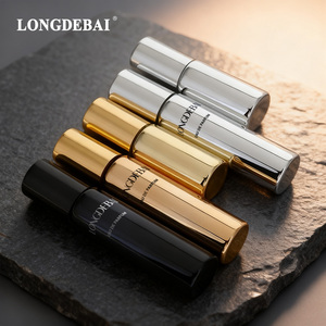 Wholesale Custom 5ml 10ml Mini <b>Sample</b> UV Glass Refillable <b>Perfume</b> Atomizer Empty Tester Vials Gold Plating <b>Perfume</b> Glass <b>Bottle</b> - Product Image 3