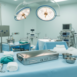 Caja de Instrumentos Quirúrgicos Manuales de Alta Calidad, Recipiente de Acero Inoxidable con Tapa, Tazones Médicos Duraderos, Vajilla de Hospital Premium con Certificación CE - Product Image 3