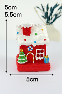 Adorno Navideño de Resina Hecho a Mano de Alta Calidad y Económico, Hermosa Casa de Jengibre Decorativa, Oferta - Product Image 6