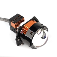 AES G500 Laser Bi-led Faro Retrofit TIR Prism Nichia Lente de Proyector láser 6000K 65W con reflectores dobles