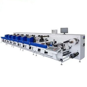 RTIN-800 registre automatique Opp film rouleau rouleau de film rétractable étiquette d'impression en ligne avec le moteur servo de contrôle - Product Image 1