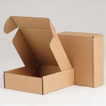 Heißes Produkt kunden spezifisches Drucken Logo Verpackung Kraft karton Papier Wimpern box für Kosmetik flasche