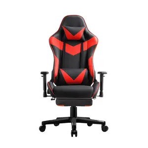 free sample provided black and red leather high end racing professional gaming chair for sale