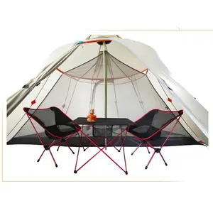 6P circle tower pyramid tent team family collective tent camping tent