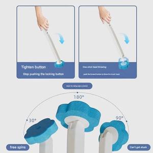 Ensemble de têtes de rechange pour <span class=keywords><strong>brosse</strong></span> de toilette jetable - <span class=keywords><strong>Nettoyage</strong></span> à tous les angles, élimination des taches, <span class=keywords><strong>brosse</strong></span> de toilette jetable pour usage domestique - Product Image 4