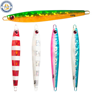 Leurre de pêche YJAquahunter Jig 144mm 100g à coulée rapide pour la pêche en mer au cabillaud et la pêche en bateau - Product Image 2