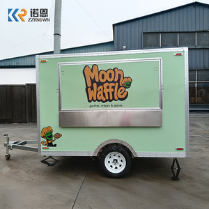 Chariot de vente ambulante de nourriture de 3 m, chariot de nourriture mobile, conception de chariot de nourriture à axe unique, chariot de nourriture de restaurant, camion de vente ambulante mobile - Product Image 4
