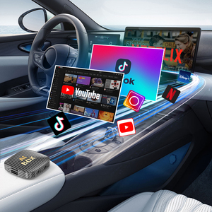 ดองเกิล CarPlay แบบเสียบใช้งานได้ทันที ระบบ Android 13 รองรับแอปพลิเคชันเพิ่มเติม อะแดปเตอร์วิทยุติดรถยนต์ - Product Image 5